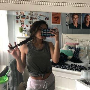 Dark Gray Running Top